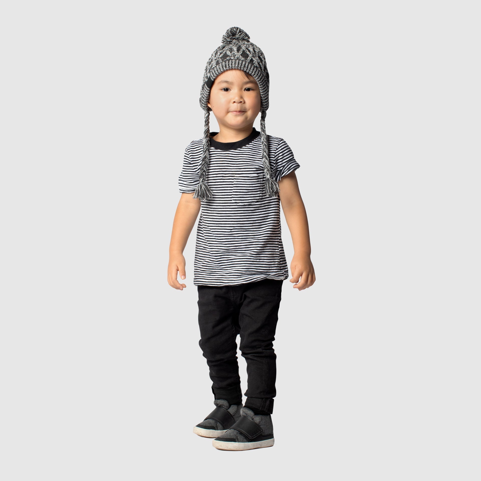 Polar Pom Pom Kids Hat